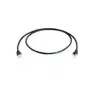 Cable de conexión libre de halógenos Telegaertner L00006A0053 Cat6a S/FTP, 15 m, negro