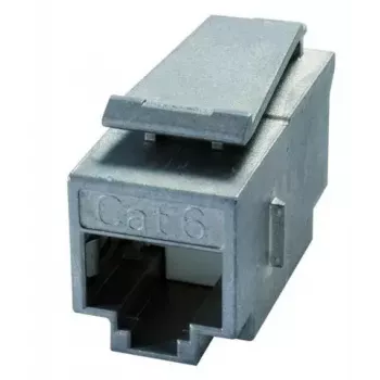 Cambiador de género de cable RJ45 Telegärtner J00029A0061 gris