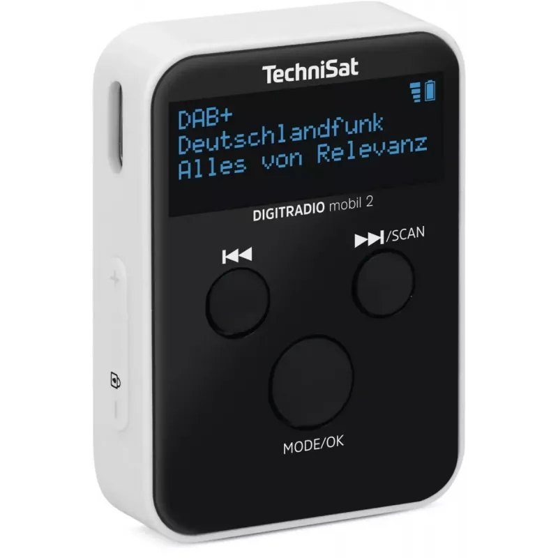 Radio portátil TECHNISAT DIGITRADIO mobil 2 — DAB+ / FM, OLED 0,91
