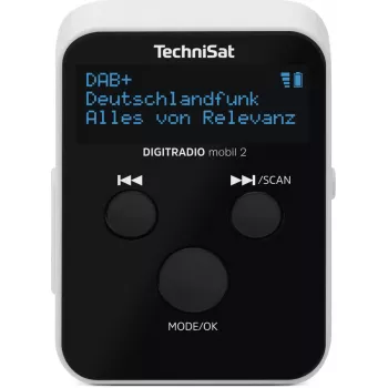 Radio portátil TECHNISAT DIGITRADIO mobil 2 — DAB+ / FM, OLED 0,91
