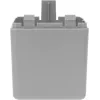 LNB TechniSat UNYSAT 11,7–12,75 GHz, conector F, feedhorn Ø4 cm, 140 mA, gris