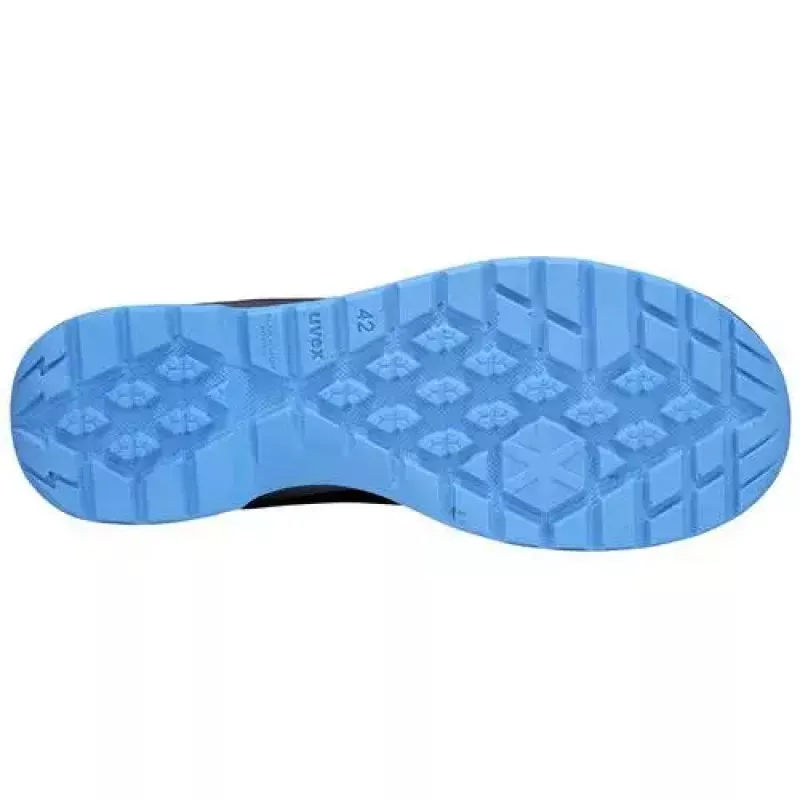 Calzado de seguridad Uvex 69382 hombre adulto negro azul suela de PU material sintético