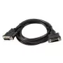 Cable paralelo Synergy 21 S215254 negro 3 m