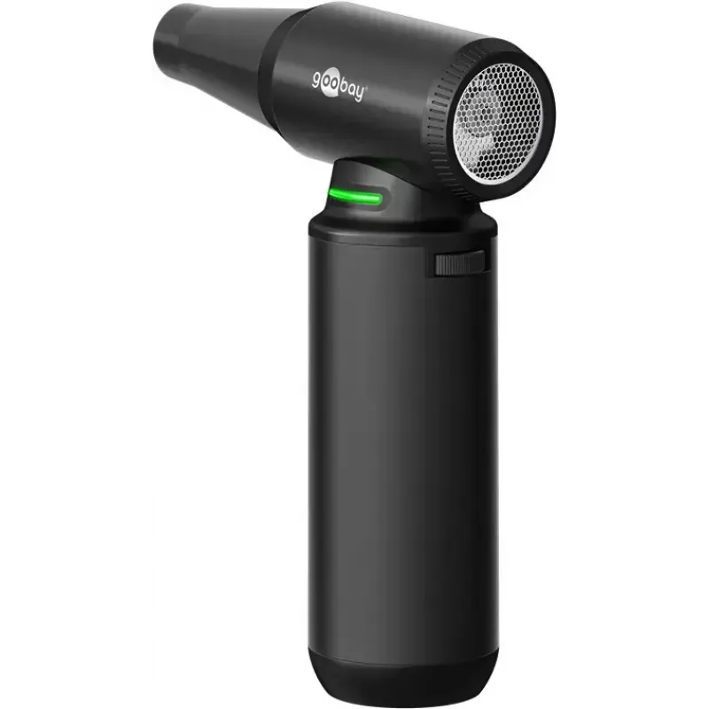 Limpiador neumático eléctrico Goobay Tools 77831, 180 W, Li-Ion, hasta 130.000 rpm, 1,83 h de autonomía