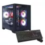 Estación de trabajo Hyrican PCK07796 — AMD Ryzen 7 5700X, 16 GB DDR4, 1 TB SSD, NVIDIA GeForce RTX 5060 Ti, Windows 11 Home, negro