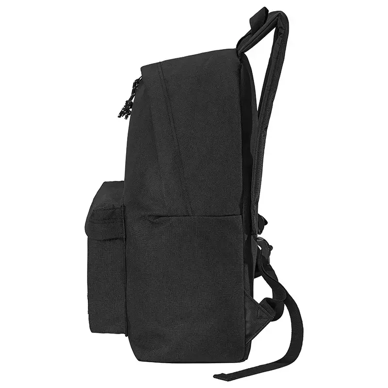 Mochila PEDEA Style para dispositivos de hasta 33,8 cm (13,3 pulgadas), negra, 1 bolsillo frontal, asa de transporte, correa de hombro