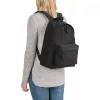 Mochila PEDEA Style para dispositivos de hasta 33,8 cm (13,3 pulgadas), negra, 1 bolsillo frontal, asa de transporte, correa de hombro