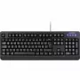 Teclado USB resistente al agua y al polvo Perixx PERIBOARD-517 DE, IP65, negro
