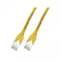 Cable de red EFB Elektronik RJ45 S/UTP Cat5e RJ-45 RJ-45 3 m amarillo