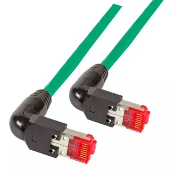 Cable de red EFB Elektronik K4137GN.1.5 RJ-45 Cat6a 1,5 m verde