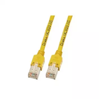 Cable de red EFB Elektronik K8015.1 RJ-45 Cat5e 1 m amarillo
