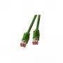 Cable de red EFB Elektronik RJ45 S/FTP Cat6a verde 20 m
