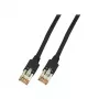 Cable de red EFB Elektronik K8072.1 RJ-45 Cat5e 1 m negro