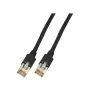 Cable de red EFB Elektronik K8072.5 RJ-45 Cat5e 5 m negro