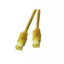 Cable de red EFB Elektronik K8560GE.30 RJ-45 Cat6a 30m amarillo