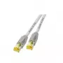 Cable de red EFB Elektronik RJ45 S/FTP Cat6a 10 m blanco