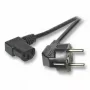 Cable de alimentación EFB Elektronik EK535.2 negro 2 m conector hembra C13