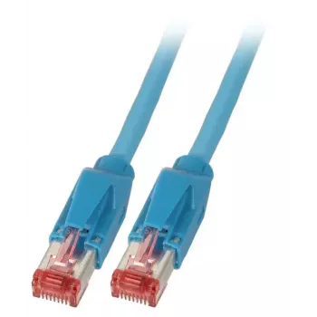 Cable de red EFB Elektronik K8708BL.2 RJ-45 Cat6a 2 m azul