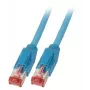 Cable de red EFB Elektronik K8708BL.2 RJ-45 Cat6a 2 m azul