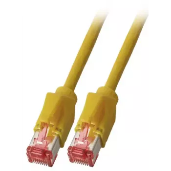 Cable de red EFB Elektronik K8708GE.15 RJ-45 Cat6a 15 m amarillo