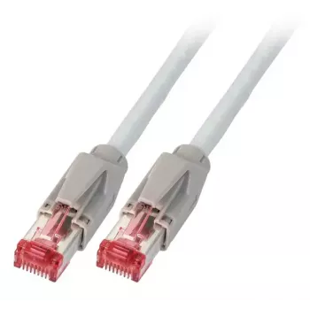 Cable de red EFB Elektronik K8708GR.15 RJ-45 Cat6a 15 m gris