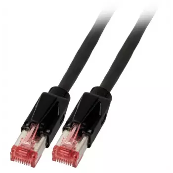 Cable de red EFB Elektronik K8708SW.5 RJ-45 Cat6a 5 m negro