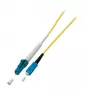 Cable de fibra óptica EFB Elektronik O0947.15 15 m LC SC I-V(ZN) H amarillo