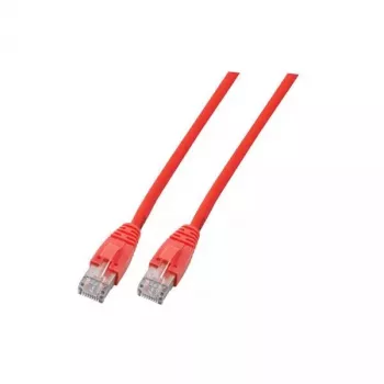 Cable de red EFB Elektronik 3 m Cat6 RJ-45 U/UTP rojo