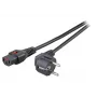 Cable de alimentación EFB Elektronik EK600SW.3 negro 3 m