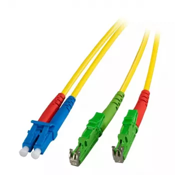 Cable de fibra óptica EFB Elektronik O0937.30 E-2000 (LSH) LC OS2 30 m amarillo