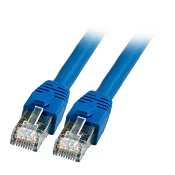 Cable de red EFB Elektronik K5528BL.1 RJ-45 Cat8.1 1 m azul
