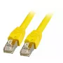 Cable de red EFB Elektronik K5528GE.10 RJ-45 Cat8.1 10 m amarillo