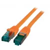 Cable de red EFB Elektronik MK6001.25O RJ-45 Cat6a 25 m Naranja