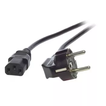EFB Elektronik EK504.0,5V2 cable de alimentación CEE 7/7 a C13, 0,5 m, negro