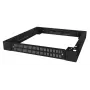 Base para rack EFB Elektronik 691750TS.82PB — acero, negro, 800×1200×100 mm