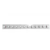 EFB Elektronik SB-FP-12SC-S-OM3 panel frontal con 12 acopladores LC dúplex OM3, gris, 1U
