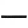 Accesorio para panel de parcheo EFB Elektronik SB-FP-S-6SC-D-V-OM3 — montaje en rack 1HE, 6× SC-Duplex, OM3, 432×13×43,5 mm, negro