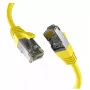 Cable de red EFB Elektronik EC020200248 RJ-45 Cat8.1 2 m amarillo