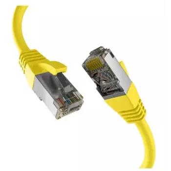 Cable de red EFB Elektronik EC020200254 RJ-45 Cat8.1 20 m amarillo