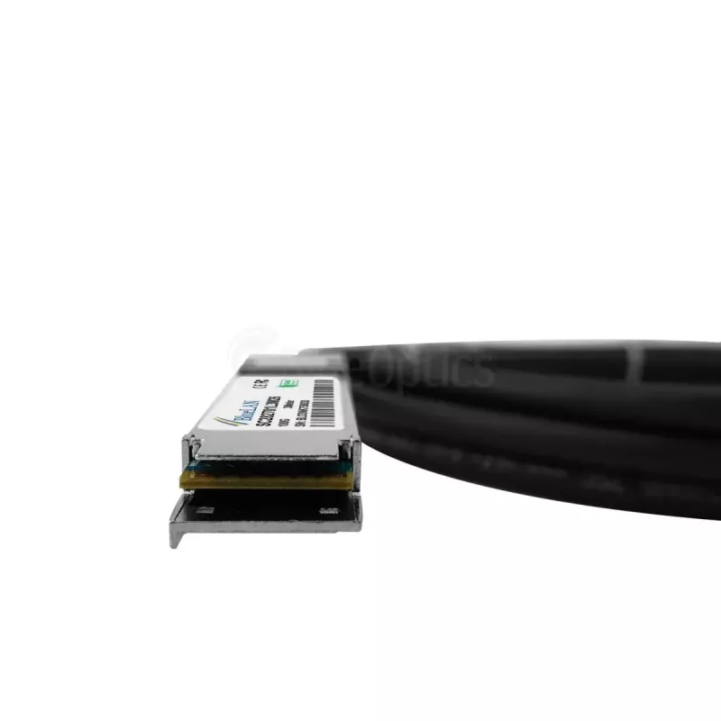 Cable de fibra óptica InfiniBand BlueOptics JL282A-BL 1 m QSFP28 4xSFP28 negro