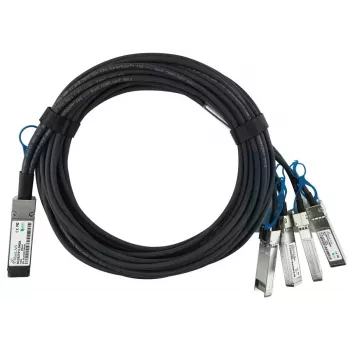 Cable de red BlueOptics YFNDD-BL QSFP28 4xSFP28 InfiniBand 2 m naranja