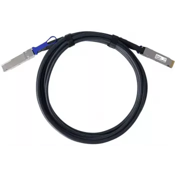 BlueOptics QDD-400-CU2M-BL cable de fibra óptica InfiniBand 2 m QSFP-DD negro