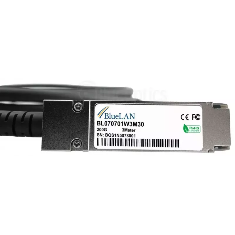 Cable de fibra óptica InfiniBand BlueOptics P06149-B24-BL 2 m QSFP56 conector macho/conector macho