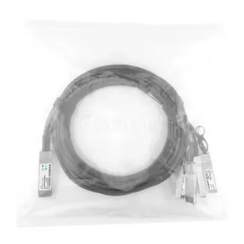 Cable de red BlueOptics DAC-Q28-4S28-25G-2M-BL QSFP28 4xSFP28 InfiniBand 2 m negro