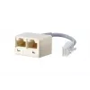 Splitter de red BTR NETCOM 130610480101-E blanco gris