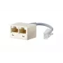 Splitter de red BTR NETCOM 130610480101-E blanco gris