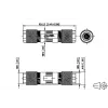 Conector de cable BTR NETCOM 130863-02-E