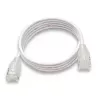 Cable de red Wantec 7408 RJ45 Cat6a 5m blanco