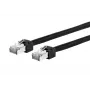 Cable de red METZ CONNECT 13084F0500-E 0,5 m Cat5e S/UTP negro