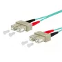 Cable de fibra óptica METZ CONNECT 151J1EOEO15E SC I-V(ZN) H 1,5 m aqua